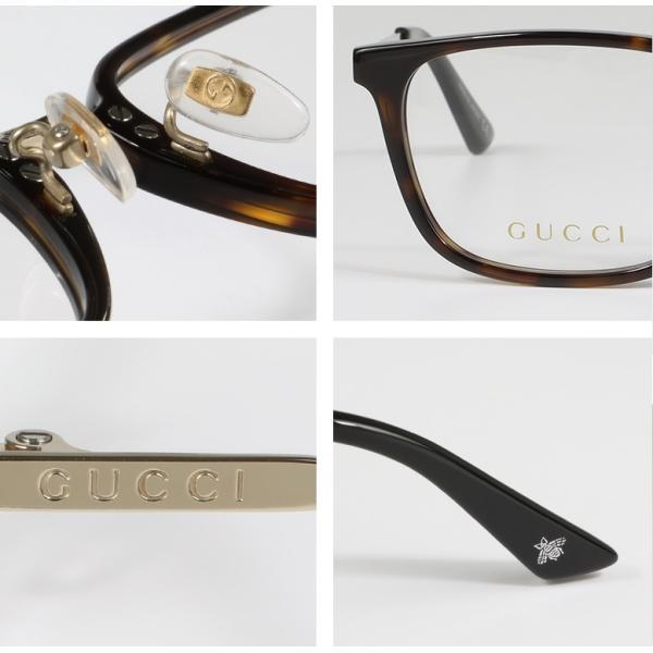GUCCI グッチ 伊達メガネ GUCCI（グッチ） 伊達メガネ メガネ 眼鏡 「GUCCI/グッチ」フォックス