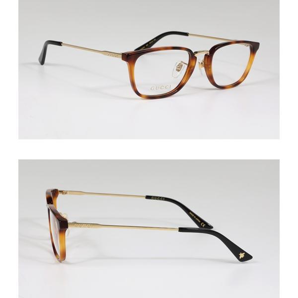 メガネ GUCCI メンズレディース 伊達メガネ おしゃれ 高級感 格上げ  GG0324OJ 003 新品 真正品 並行輸入品の画像