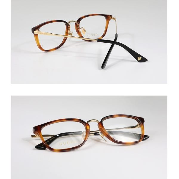 メガネ GUCCI メンズレディース 伊達メガネ おしゃれ 高級感 格上げ  GG0324OJ 003 新品 真正品 並行輸入品の画像