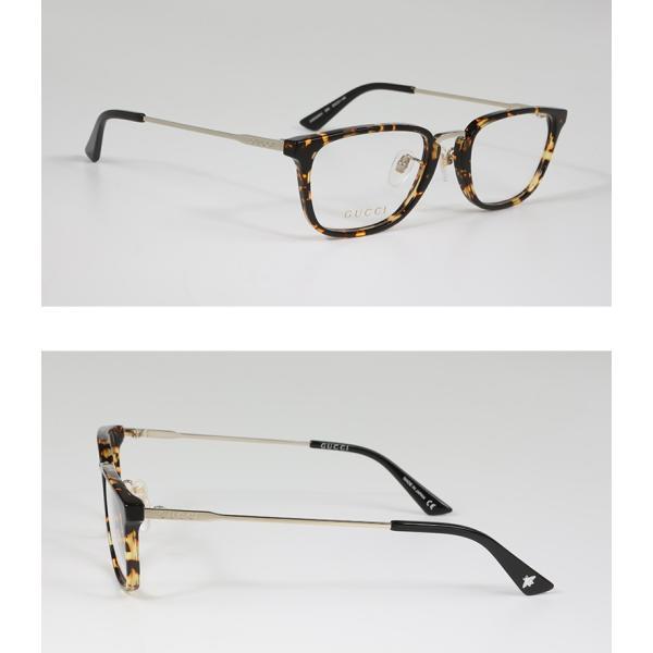 メガネ GUCCI メンズレディース 伊達メガネ おしゃれ 高級感 格上げ  GG0324OJ 004 新品 真正品 並行輸入品の画像