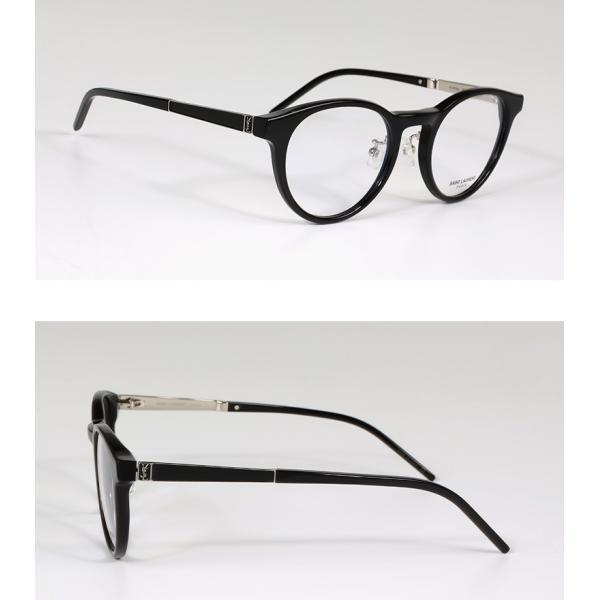 メガネ SAINT LAURENT メンズレディース　伊達メガネ　おしゃれ　高級感　格上げ SL M73J 001 新品 真正品 並行輸入品 格上げの魅力をプラスします。_2