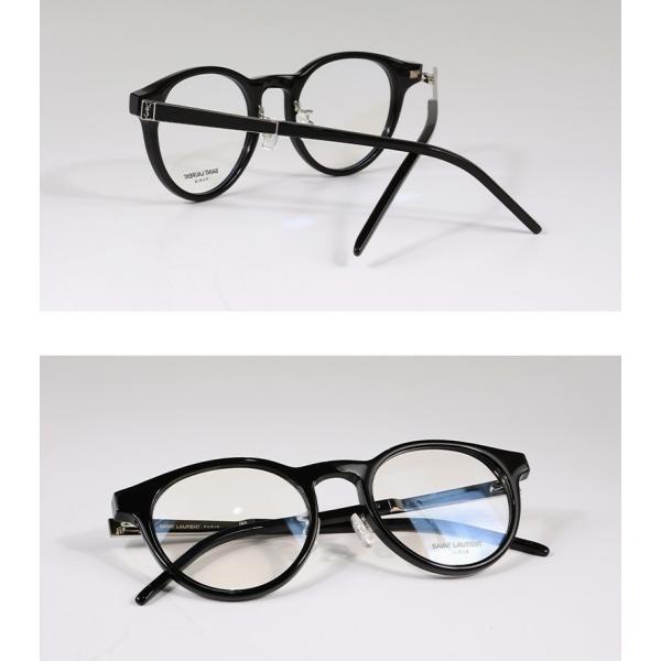 メガネ SAINT LAURENT メンズレディース　伊達メガネ　おしゃれ　高級感　格上げ SL M73J 001 新品 真正品 並行輸入品 格上げの魅力をプラスします。_3