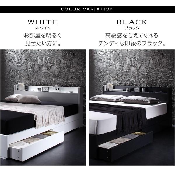 ダブルベッド マットレス付き 格安 収納付き ベッド ダブル ポケット