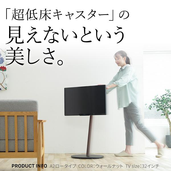 EQUALS（イコールズ） WALLインテリアテレビスタンドA2 ロータイプ 24
