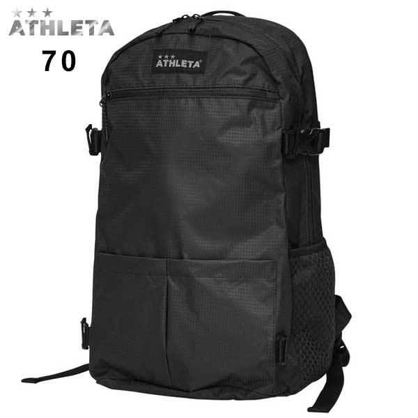 サッカーATHLETAバッグ 黒 ATHLETA（アスレタ） 遠征3WAYバッグ 【ATHLETA|アスレタ】サッカー