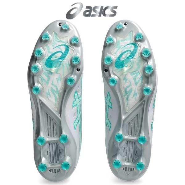 コロンビアASICS サッカースパイク DS LIGHT ACROS 3 ASICS アシックス DS LIGHT ACROS 3(ホワイト×ブルー) 1101A070 102