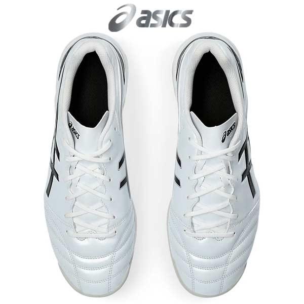 サッカー トレシュー アシックス DSライト クラブ ターフ ワイド DS LIGHT CLUB TF WIDE トレーニングシューズ ホワイト 3E 屋外 1103A112-101 asics