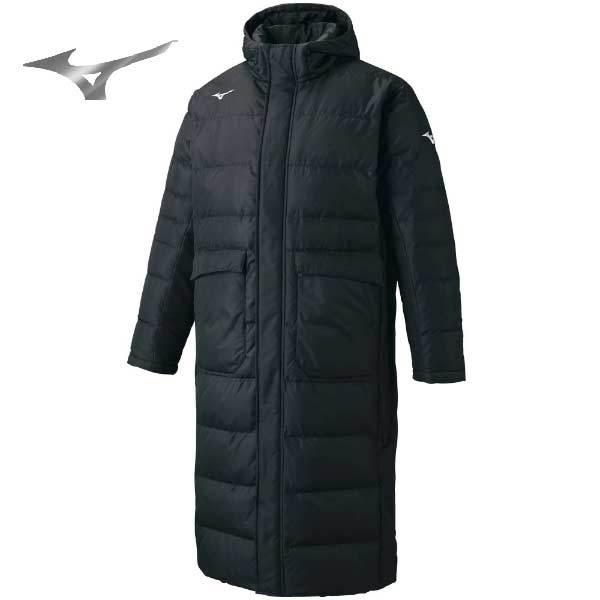 超暖かミズノダウンベンチコートXL ベンチコート ロング ダウン」の