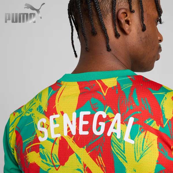 PUMA（プーマ） ウエア プラシャツ サッカー セネガル プレマッチ 半袖