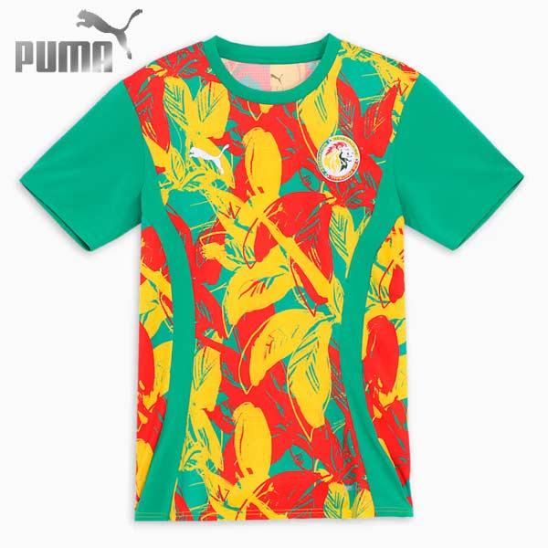 PUMA（プーマ） ウエア プラシャツ サッカー セネガル プレマッチ 半袖