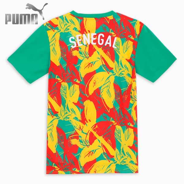 PUMA（プーマ） ウエア プラシャツ サッカー セネガル プレマッチ 半袖