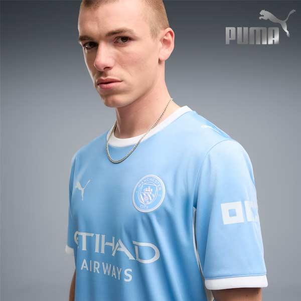 Puma マンチェスター・シティ ユニフォーム プーマ（PUMA）（メンズ）2025-26 マンチェスターシティ FC ホーム