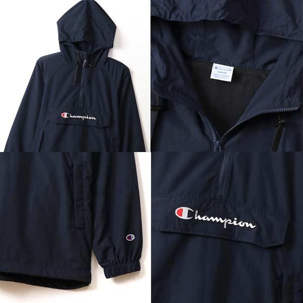 Champion チャンピオン アノラック パーカー C3-R603 : スポーツ
