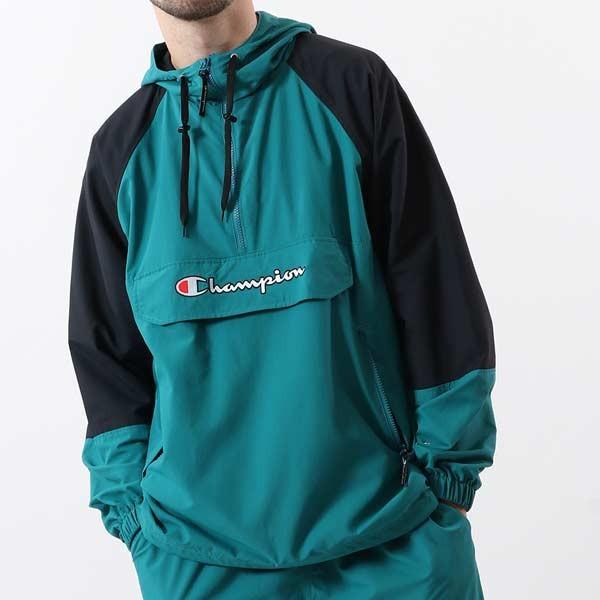 未使用品 ネネット にゃー チャンピオン アノラック パーカー ジャンパー 撥水 Champion（チャンピオン）の「にゃーとチャンピオンのアノラック