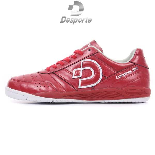 フットサルシューズ　デスポルチ　Campinas SP2 室内用　赤黒 Desporte フットサル シューズ デスポルチ カンピーナス