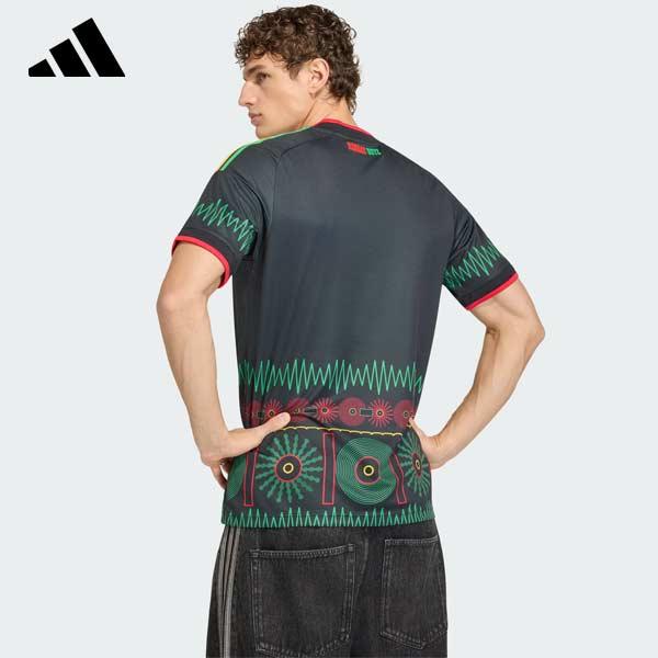 K*n様 珍品レア物！ サッカーシャツ ジャマイカ代表 L adidas（アディダス） ウェア サッカー ユニフォーム ジャマイカ代表