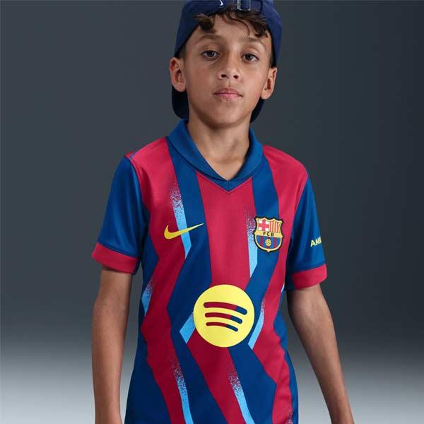 KIDS NIKE FCバルセロナ サッカーシャツ NIKE（ナイキ） ウェア サッカー ジュニア キッズ ユニフォーム FC