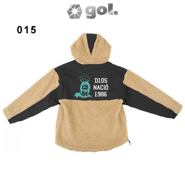 gol.（ゴル） ウェア フルジップ ボア フーディー 長袖 Dios nacio