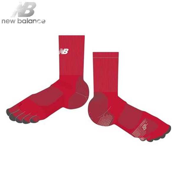 ニューバランス サッカーソックス 赤×白19-21cm50足セット New Balance（ニューバランス） ソックス 靴下 NB ショートソックス 5