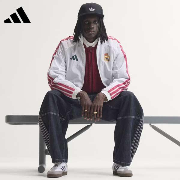 新品・未使用 レアル・マドリード ホーム アンセムジャケット XLサイズ adidas（アディダス） ウエア サッカー レアル・マドリード ホーム