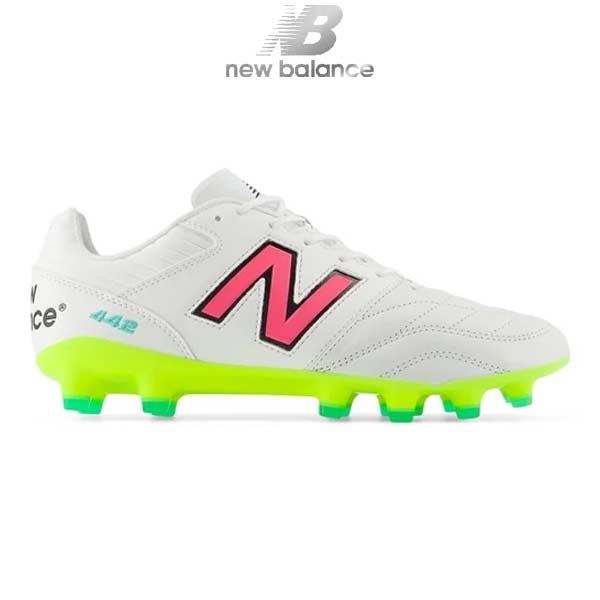 ニューバランス 442 V2 PRO HG サッカー スパイクMS41HSV2 New Balance ニューバランス 442 v2 PRO HG ウィズ：2E(シルバー