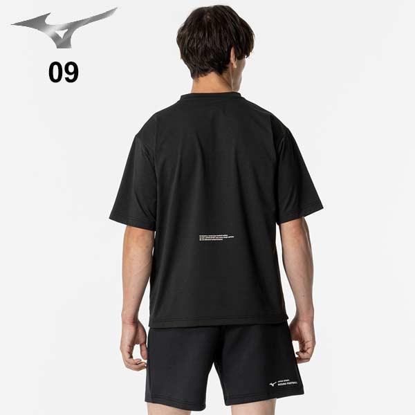 ミズノ フットボール サッカー フットサル ウェア ソフトドライ Tシャツ オフザピッチ トレーニング 半袖 シャツ ユニセックス P2MAB065 mizuno｜suncabin｜12