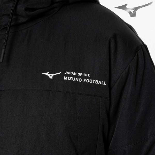 ミズノFOOTBALLフード付きジャケット/MIZUNOサッカー ミズノFOOTBALLフード付きジャケット/MIZUNOサッカー ウェア