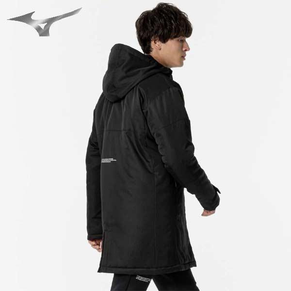 Mizuno MORELIA ベンチコート M ブラック 中古・古着通販】MIZUNO (ミズノ) ベンチコート ブラック サイズ