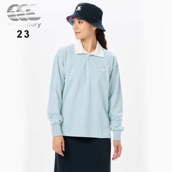 カンタベリー ウェア ロングスリーブ ソリッドカラー ラグビージャージ