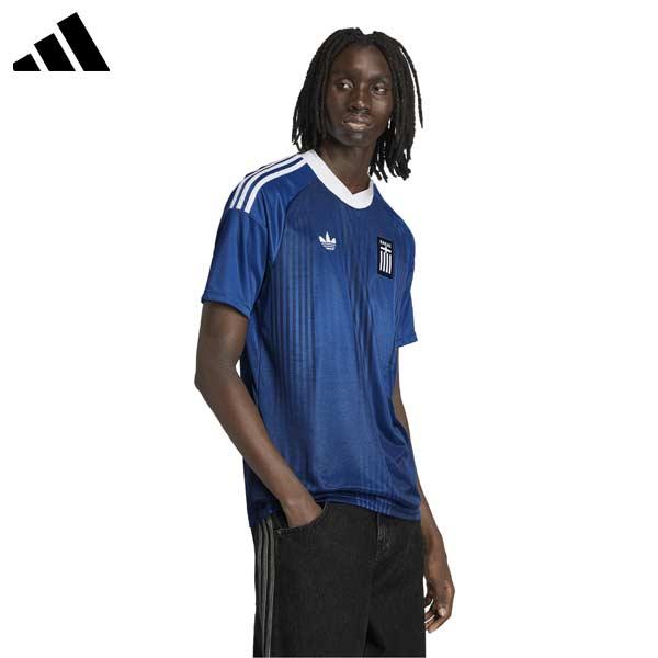ギリシャ代表　ユニフォーム　L size 　football EUROPE adidas（アディダス） ウェア サッカー ユニフォーム ギリシャ代表
