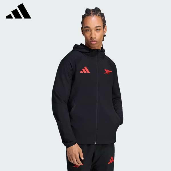 Arsenal アディダス　アーセナル　フード　メンズ　Mサイズ adidas（アディダス） ウエア サッカー アーセナル FC ティロ トラベル