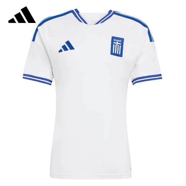 ギリシャ代表　ユニフォーム　L size 　football EUROPE adidas（アディダス） ウェア サッカー ユニフォーム ギリシャ代表