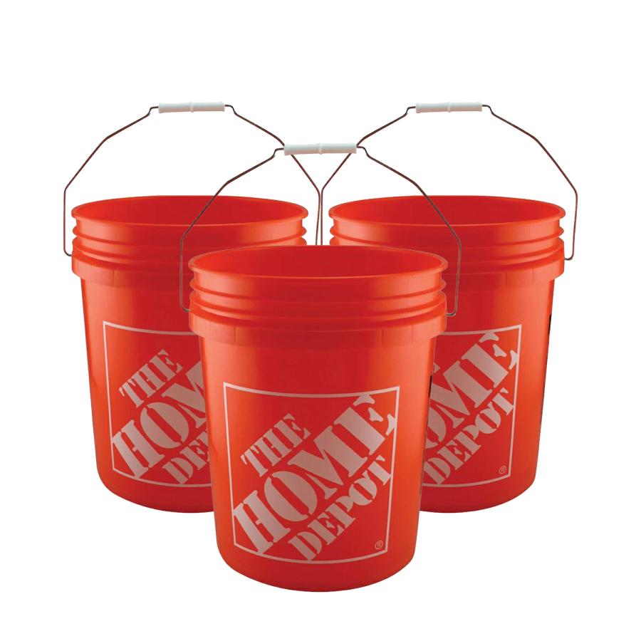 3個セット THE HOMEDEPOT(ホームデポ) 5ガロンバケット マルチバケツ
