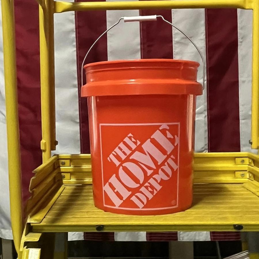 【アウトレット】 THE HOME DEPOT(ホームデポ) ５ガロンバケット マルチバケツ MADE IN USA Homer Bucket | 