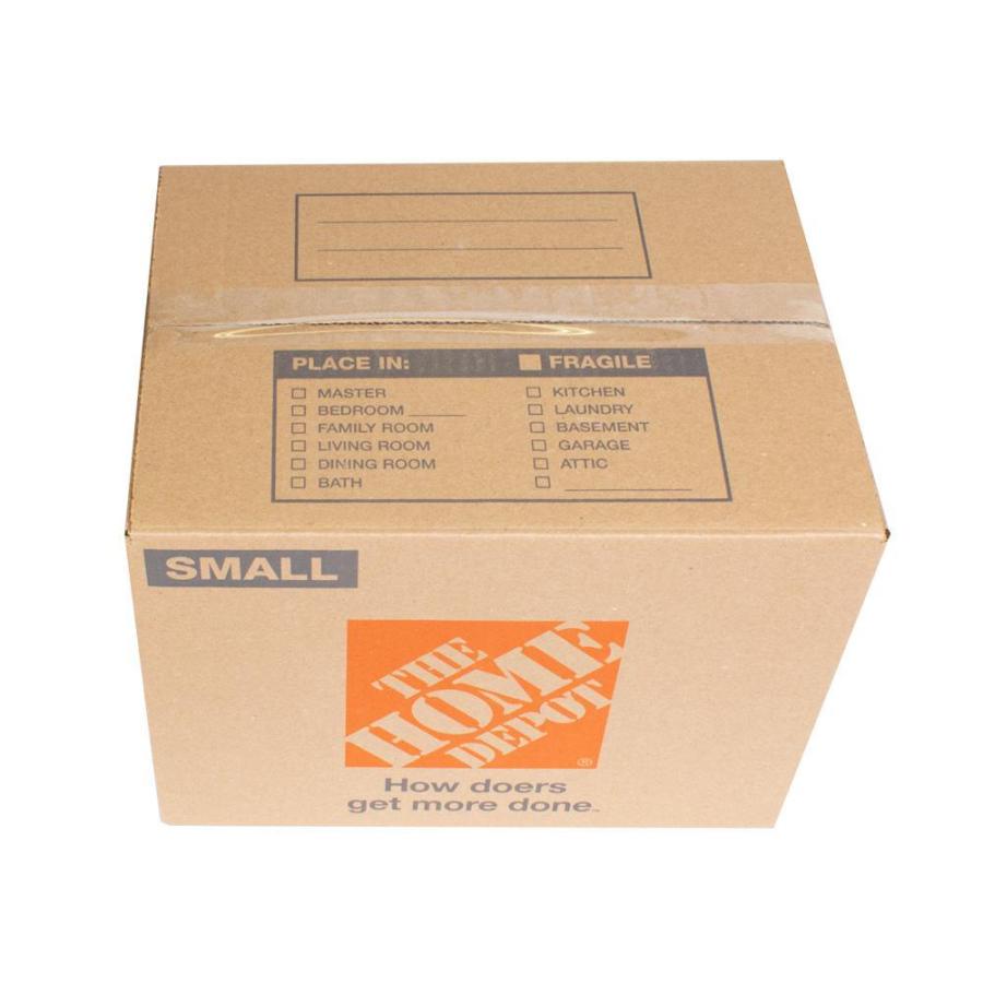 【THE HOME DEPOT(ホームデポ)】 ムービングボックス【S】10枚セット ダンボール箱　カートン 1001004 |  | 01