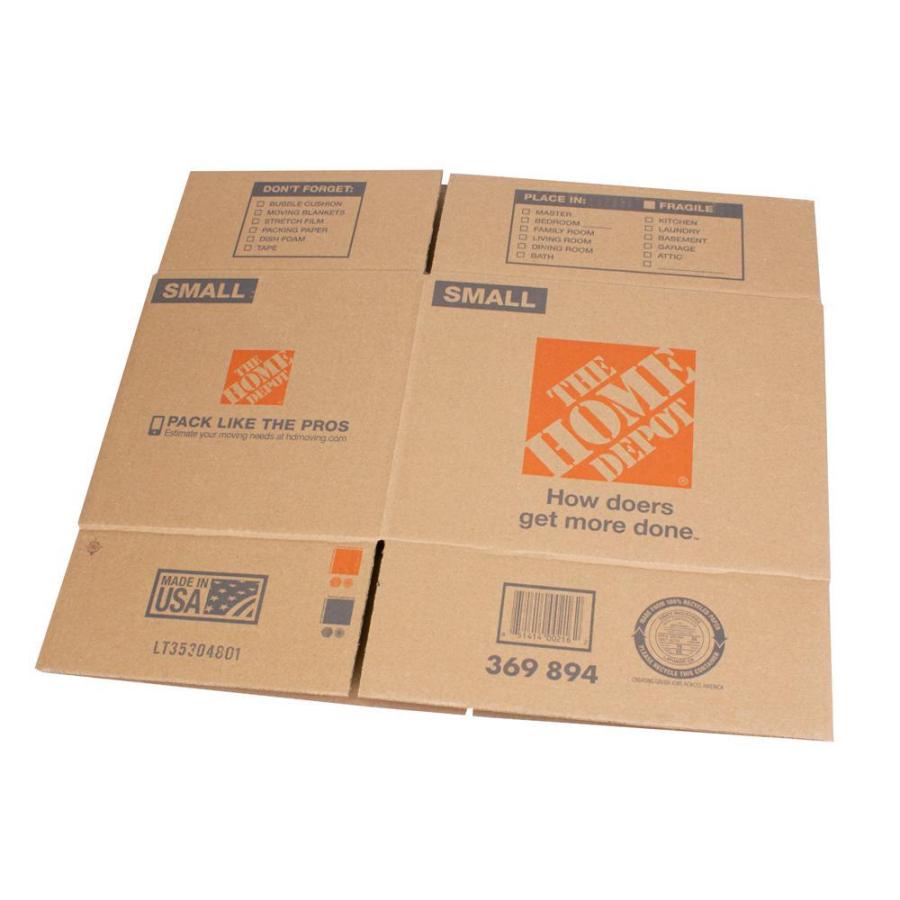 【THE HOME DEPOT(ホームデポ)】 ムービングボックス【S】10枚セット ダンボール箱　カートン 1001004 |  | 02