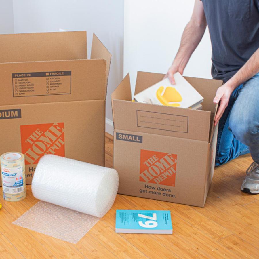 【THE HOME DEPOT(ホームデポ)】 ムービングボックス【S】10枚セット ダンボール箱　カートン 1001004 |  | 03