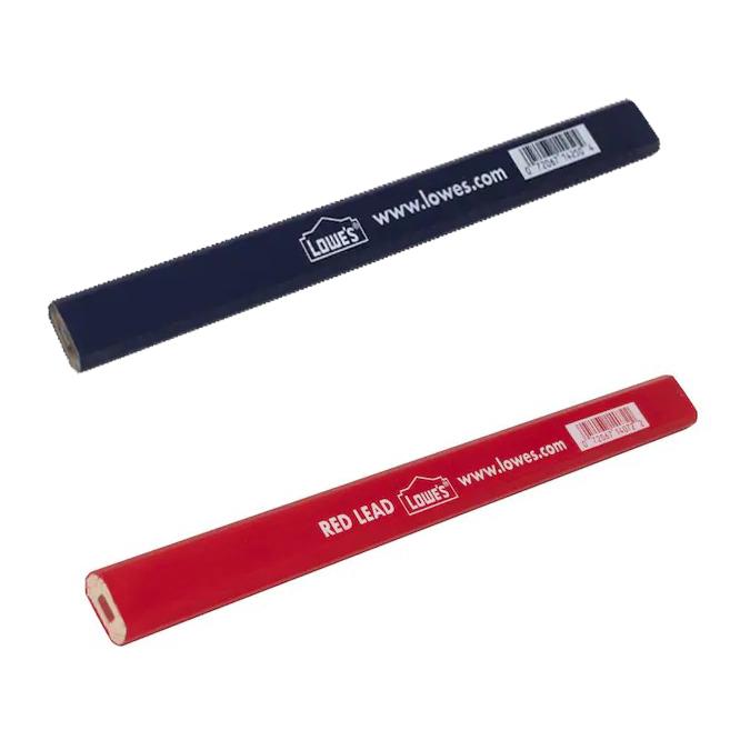 Lowe's(ロウズ) LOWE'S カーペンターペンシル 大工用 鉛筆 えんぴつ 【メール便可】 黒/赤 14250 | 