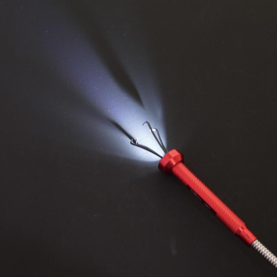 【ULLMAN（アルマン）】 LEDフレキシブル　クローマグネットピックアップツール 16MLT |  | 02