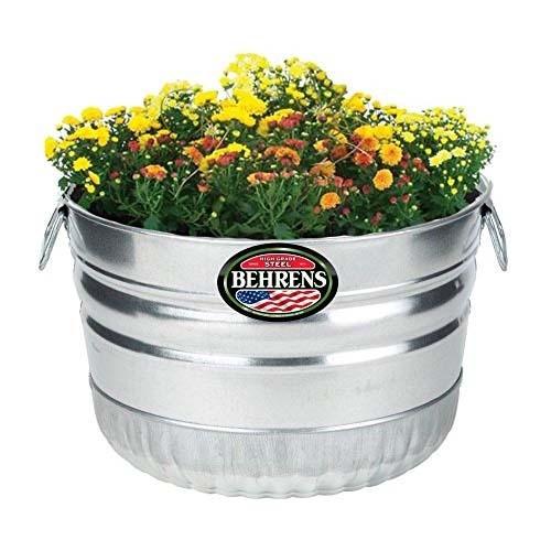 BEHRENS【ベーレンス】ワンブッシェルユーティリティーバケット スチール製バケツ タブ アメリカ製 32S |  | 02