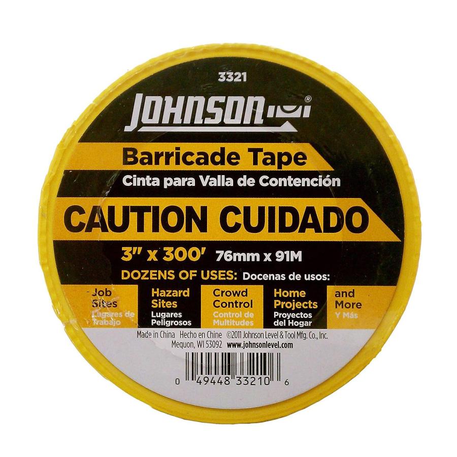 Johnson Level(ジョンソンレベル) CAUTION テープ90m バリケードテープ 3321 |  | 02