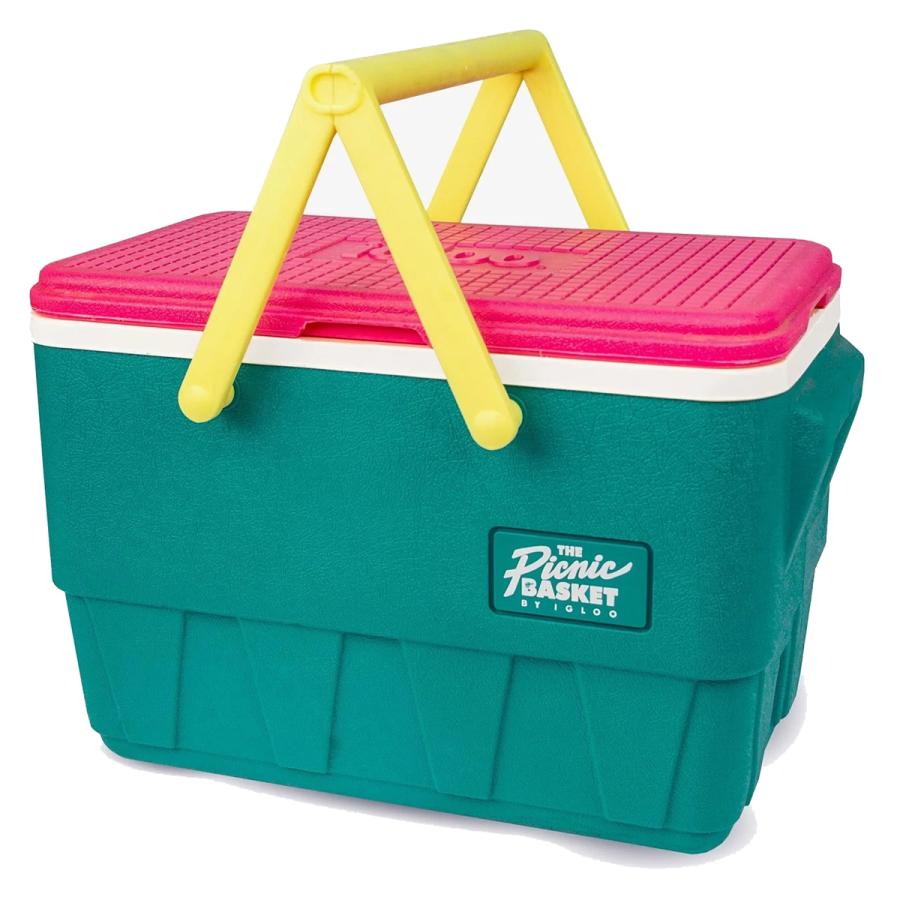 IGLOO(イグルー) RETRO PICNIC BASKET レトロ ピクニック 【JADE】 バスケット クーラー 48537 | igloo | 01