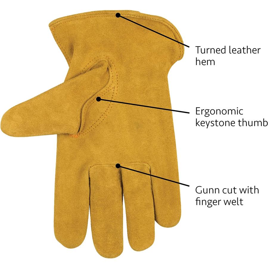 KINCOGLOVE Cowhide Driver Gloves キンコグローブ50 耐熱手袋 レザーグローブ 皮 7et406200THE DIY DEPOT 通販 Yahoo