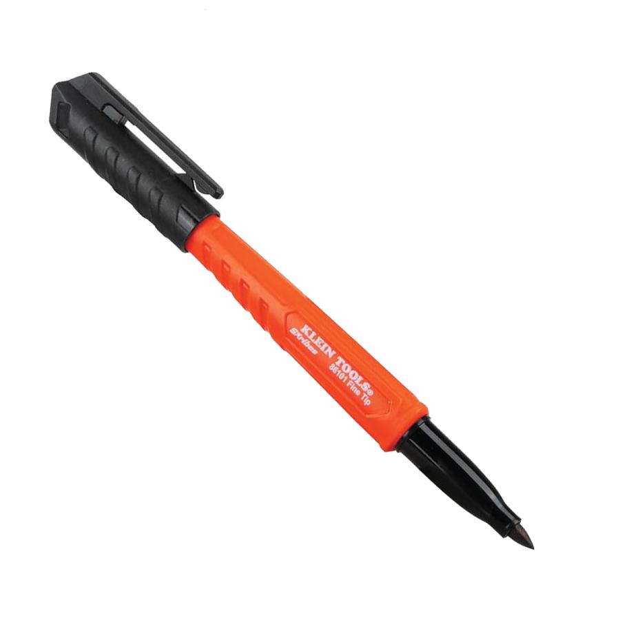 Klein Tools Skribes ファインポイントマーカー（ブラック） マジックペン 万能油性ペン 8610112 | 