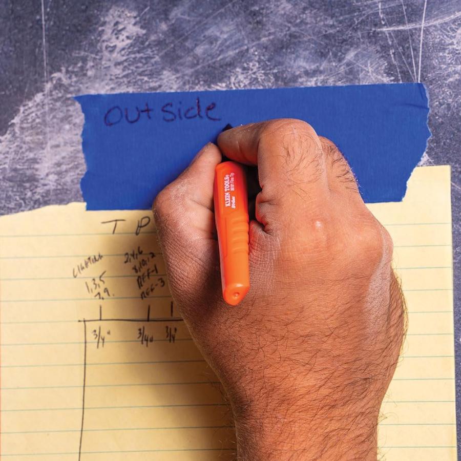 Klein Tools Skribes ファインポイントマーカー（ブラック） マジックペン 万能油性ペン 8610112 |  | 04