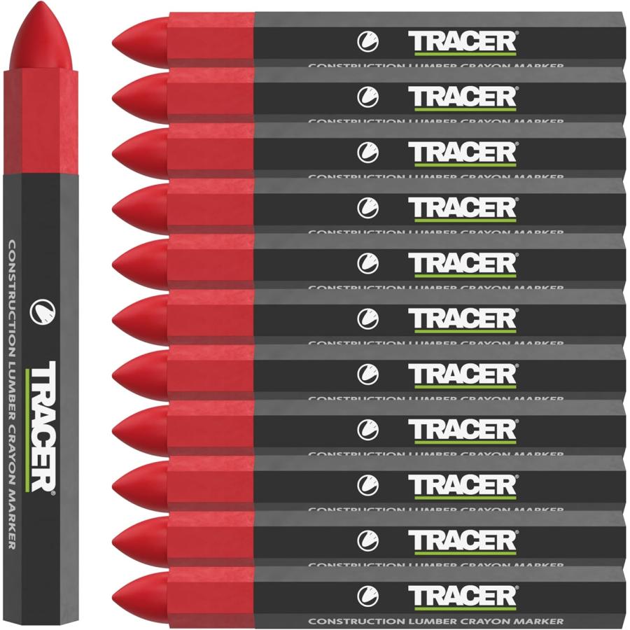 TRACER(トレイサー) ランバークレヨン12本パック レッド ACM2 | 
