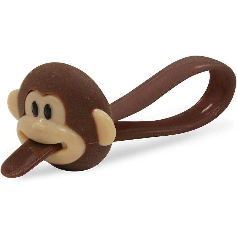 MSC Joie(エムエスシージョイ)  バッグタイ【モンキー】 袋止め 3本入り |  | 01