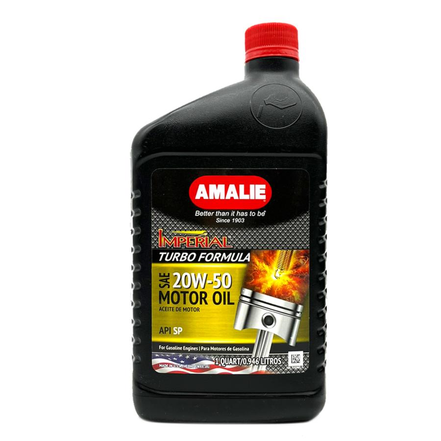 AMALIE Imperial Turbo Formula エンジンオイル 1QTボトル 20W-50