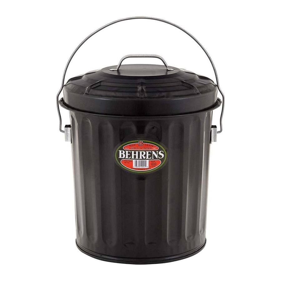 BEHRENS【ベーレンス】7.5ガロンバケット ブラック スチール製 バケツ B907P |  | 01