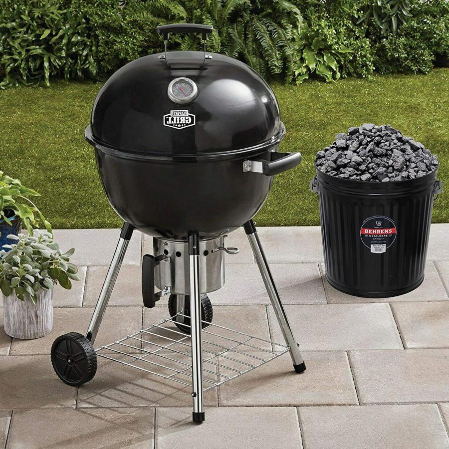 BEHRENS【ベーレンス】7.5ガロンバケット ブラック スチール製 バケツ B907P |  | 09